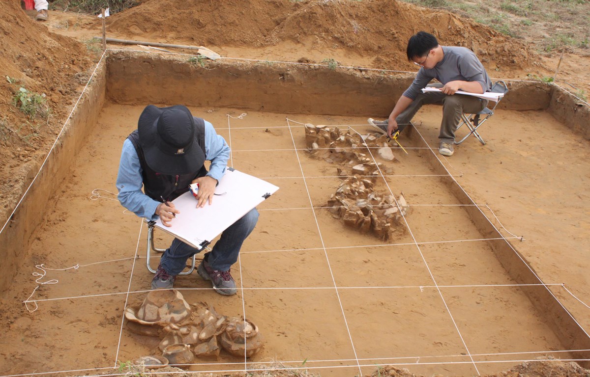 Những cuộc khai quật đã được Viện Khảo cổ Đức