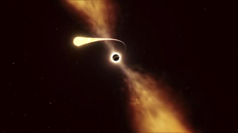 Sự việc hố đen nuốt chửng ngôi sao chết